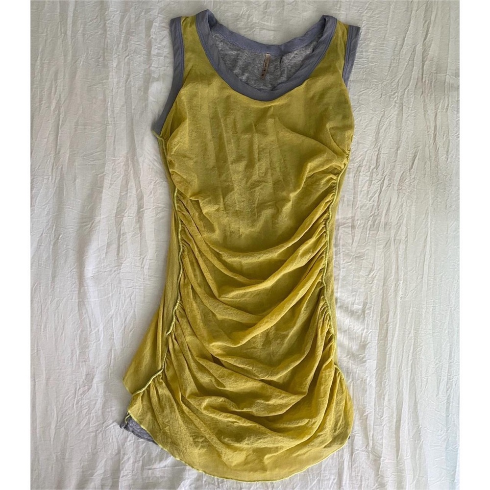 Y2K mesh layered tank